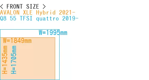 #AVALON XLE Hybrid 2021- + Q8 55 TFSI quattro 2019-